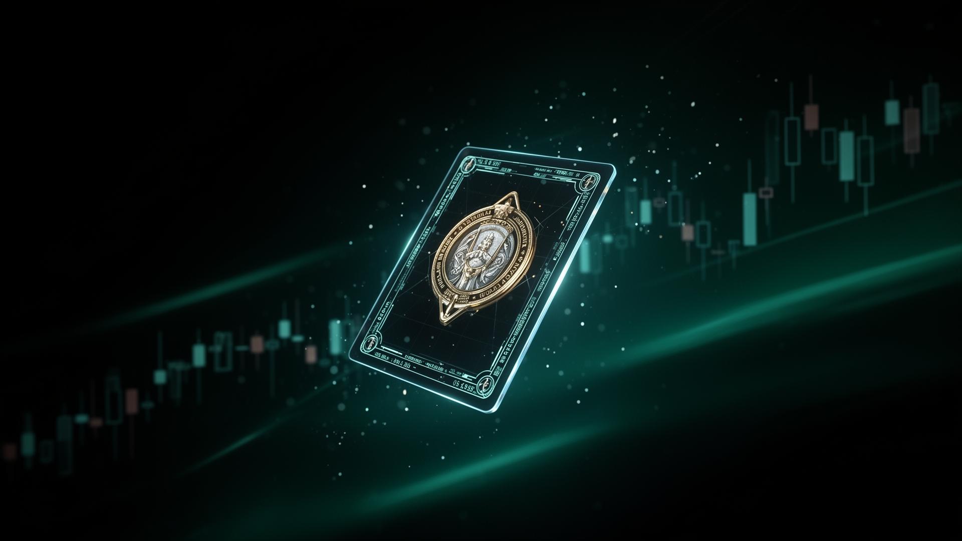 Collectible Intel AI scanning a holographic collectible card